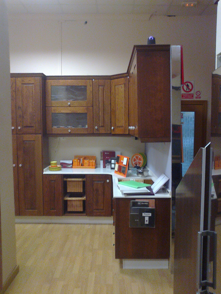 cocina rustica en madera