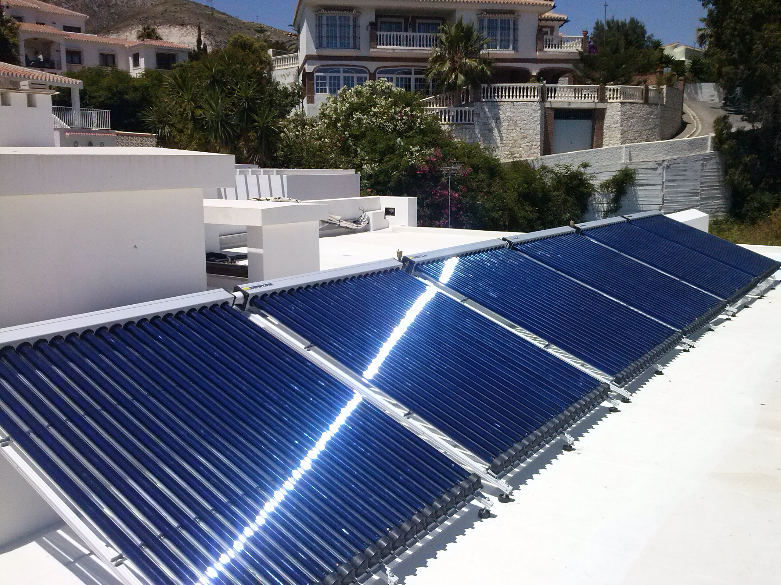 Colector solar de tubo de vacío 2