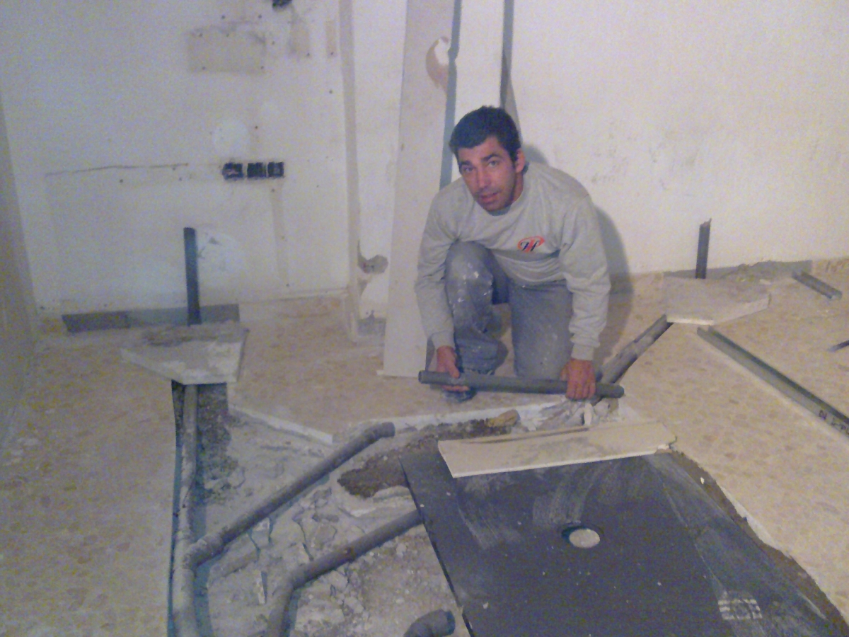 construccion de duchas de ginnacio