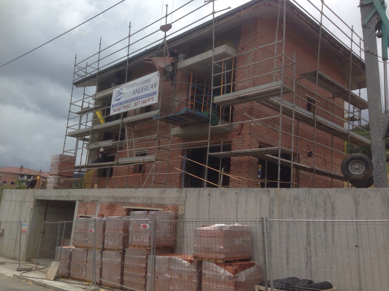 Construcción de unifamiliar en Gernika