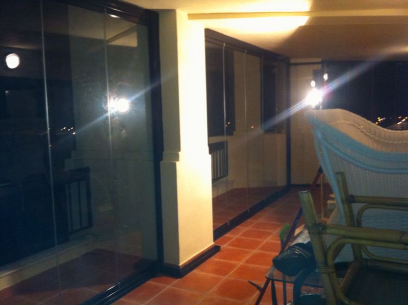 Cortina de cristal en Fuengirola