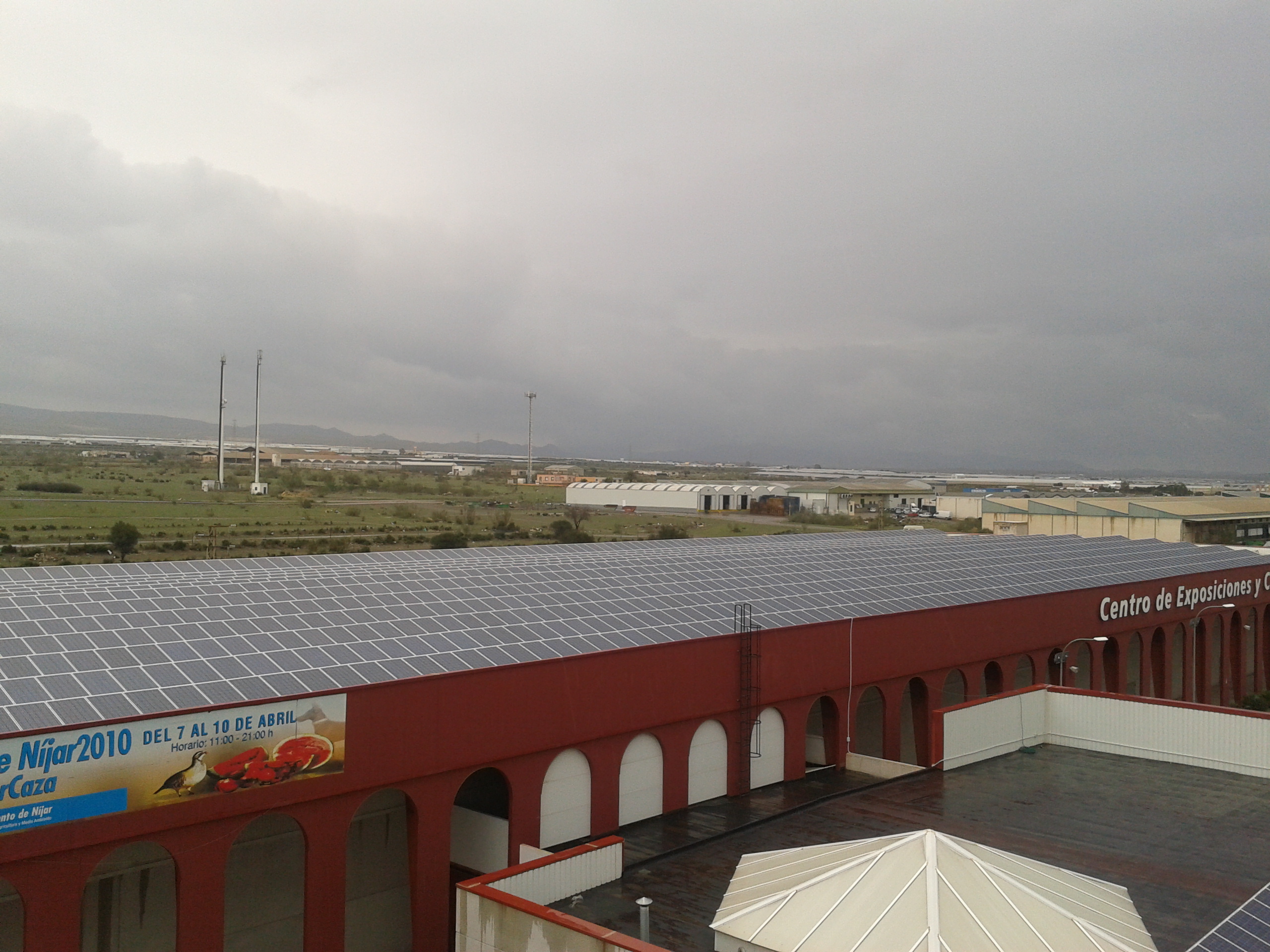 Cubierta fotovoltaica