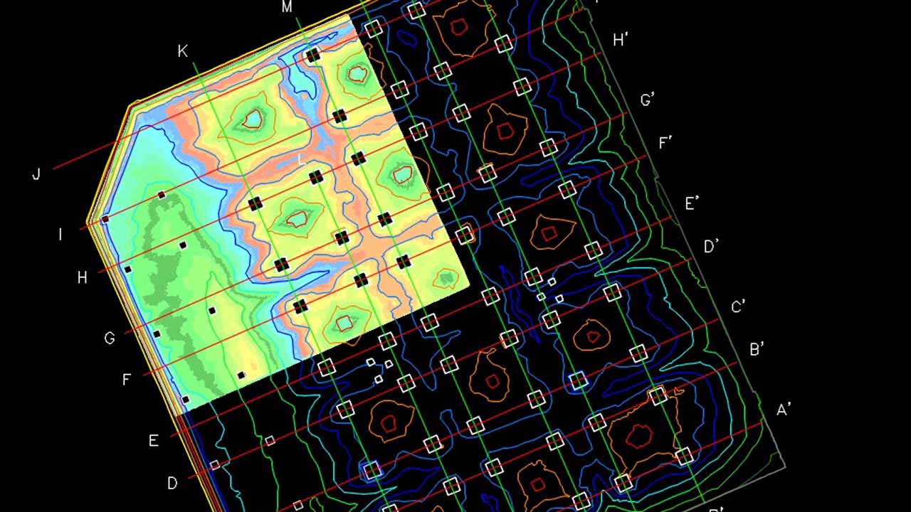 Planos de charcos en nave industrial