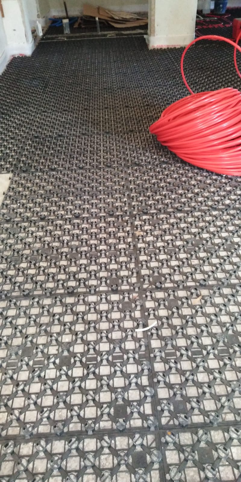 instalación suelo radiante