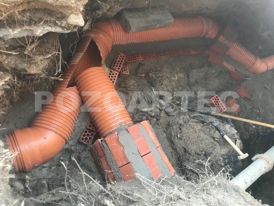 DESVIACIÓN DE COLECTOR MUNICIPAL PARA GENERACIÓN DE FOSO DE ASCENSOR