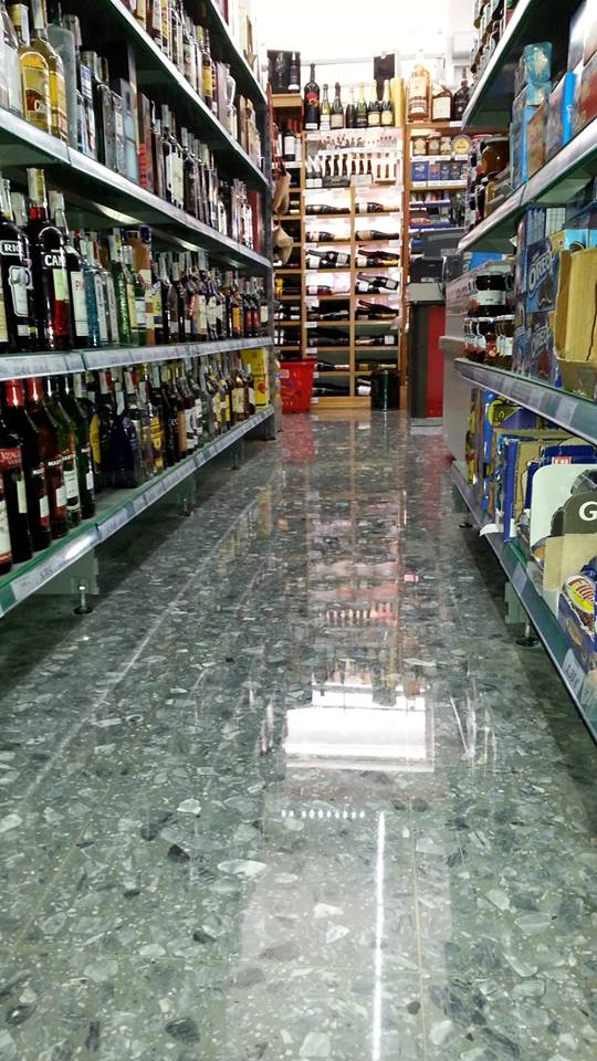 Diamantado centro comercial