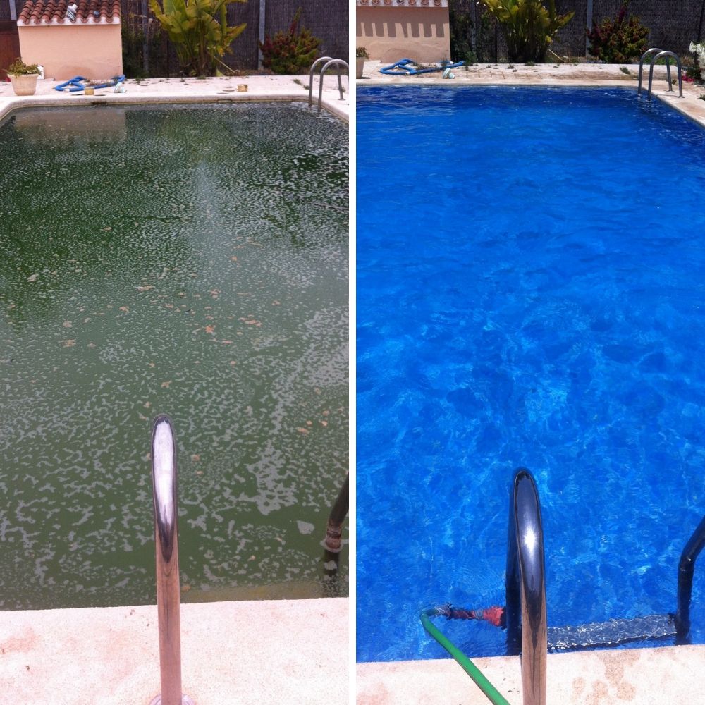 Piscina en villajoyosa (Alicante)