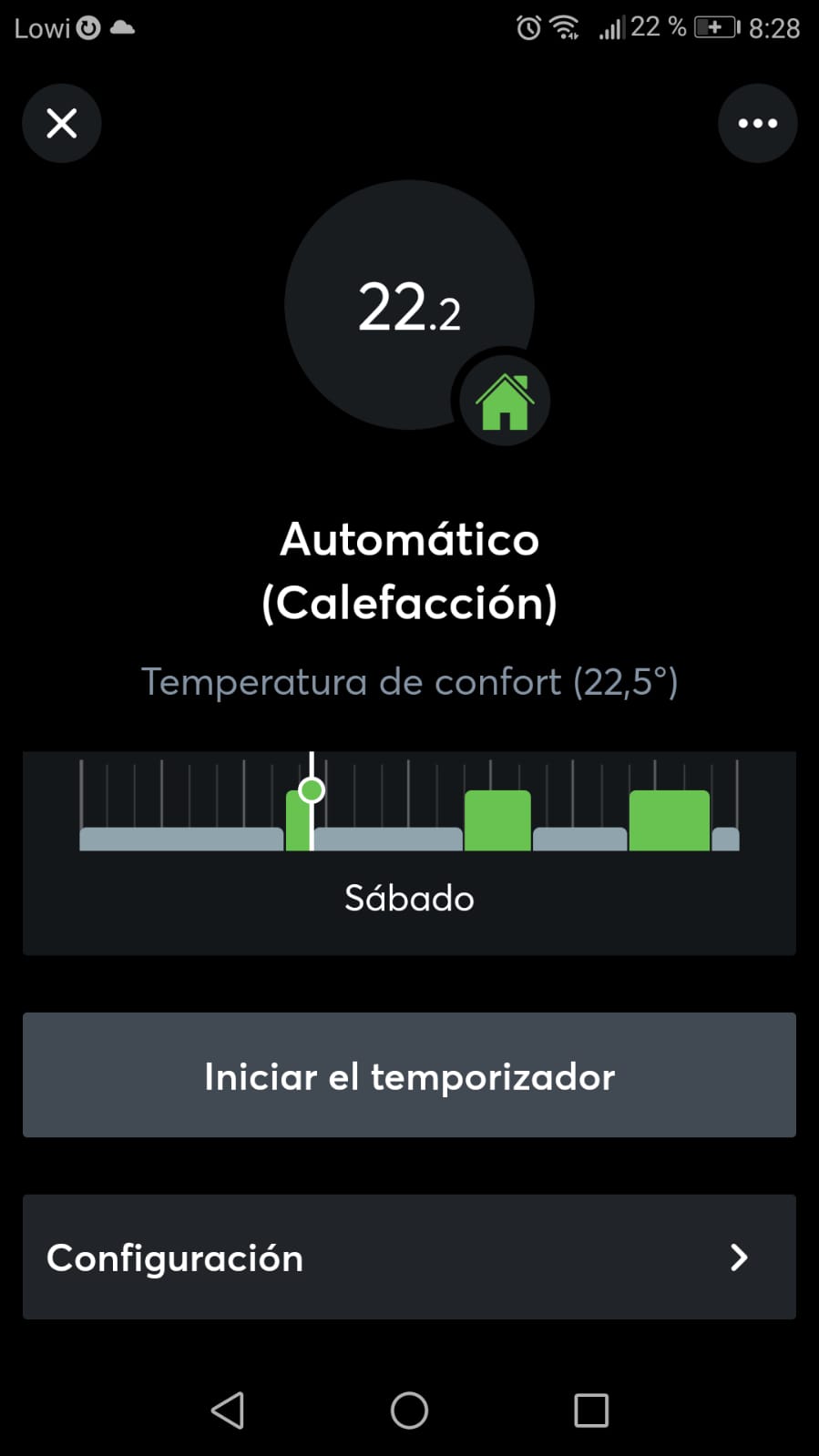 Visualización desde móvil