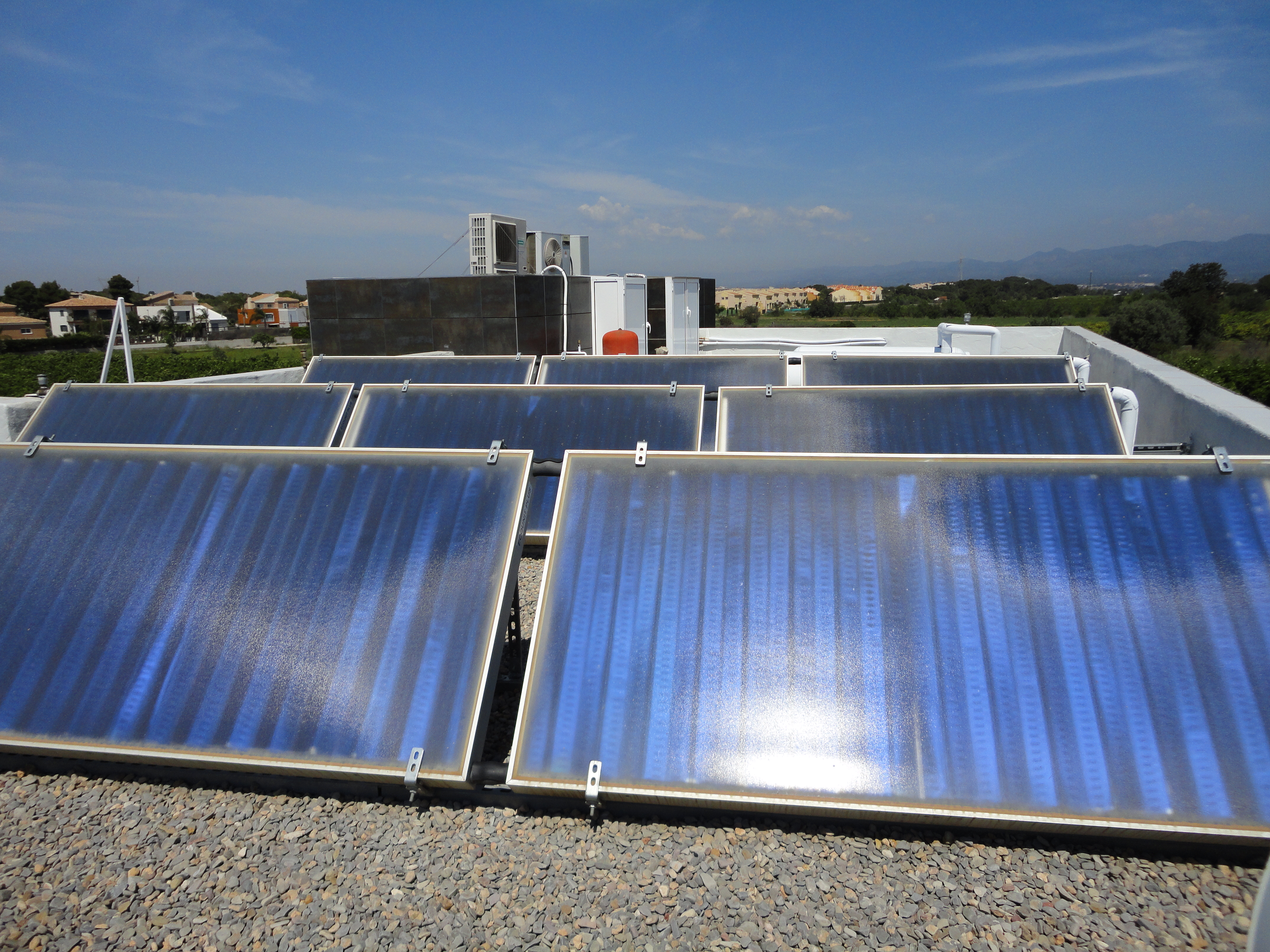 Instalación energía Solar Térmica para Suelo Radiante
