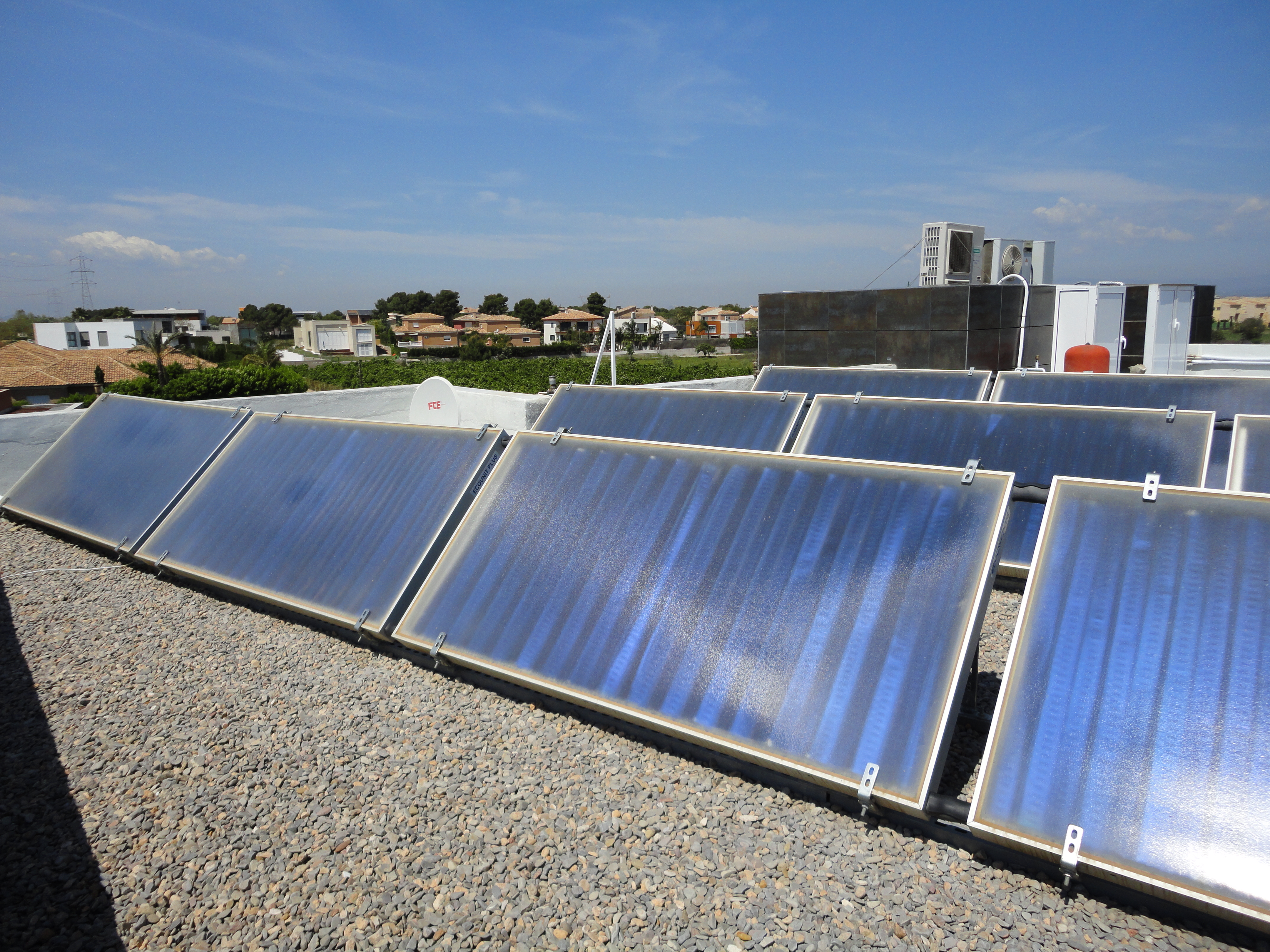 Instalación energía Solar Térmica para ACS