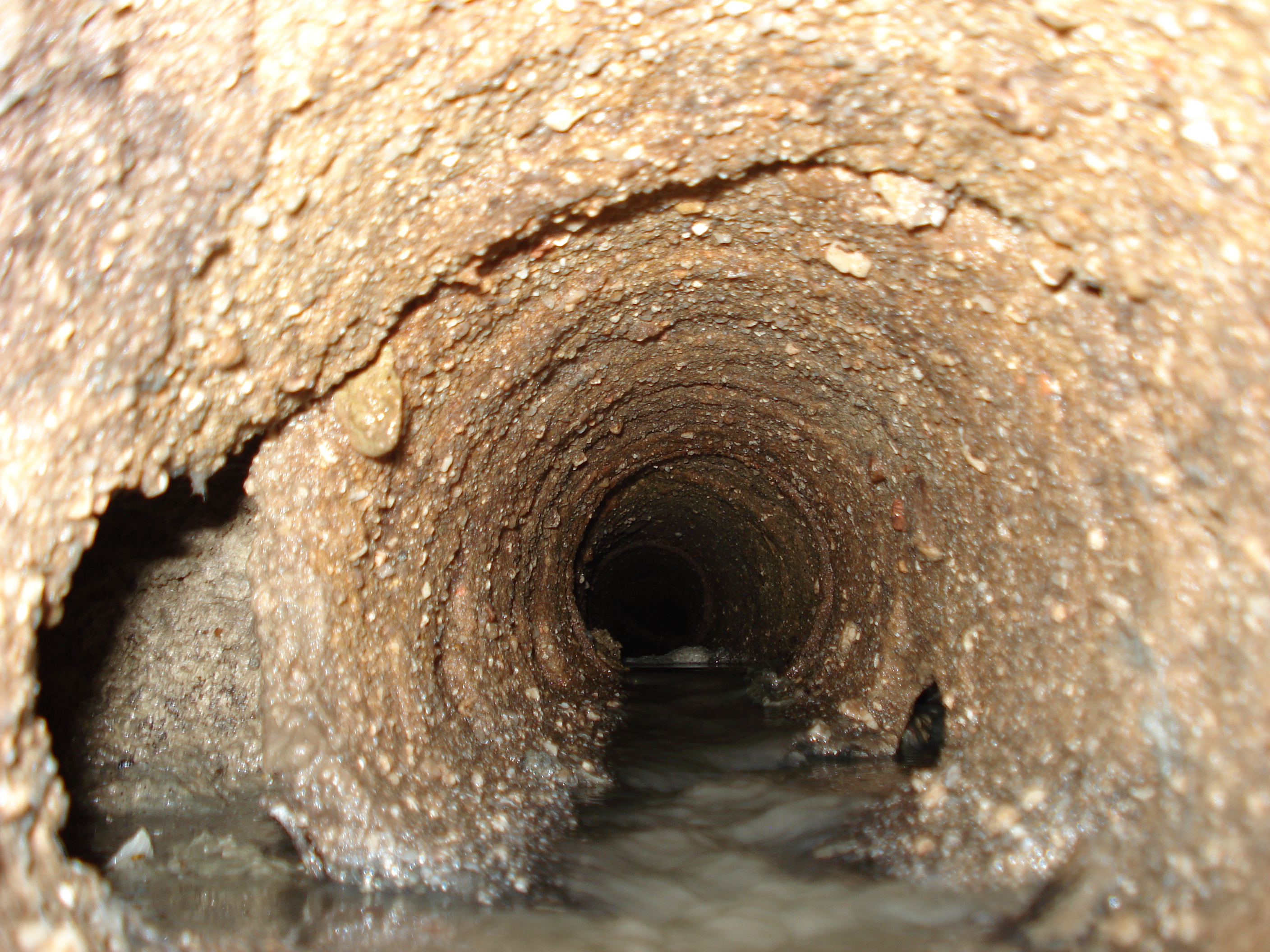 Tubería deteriorada