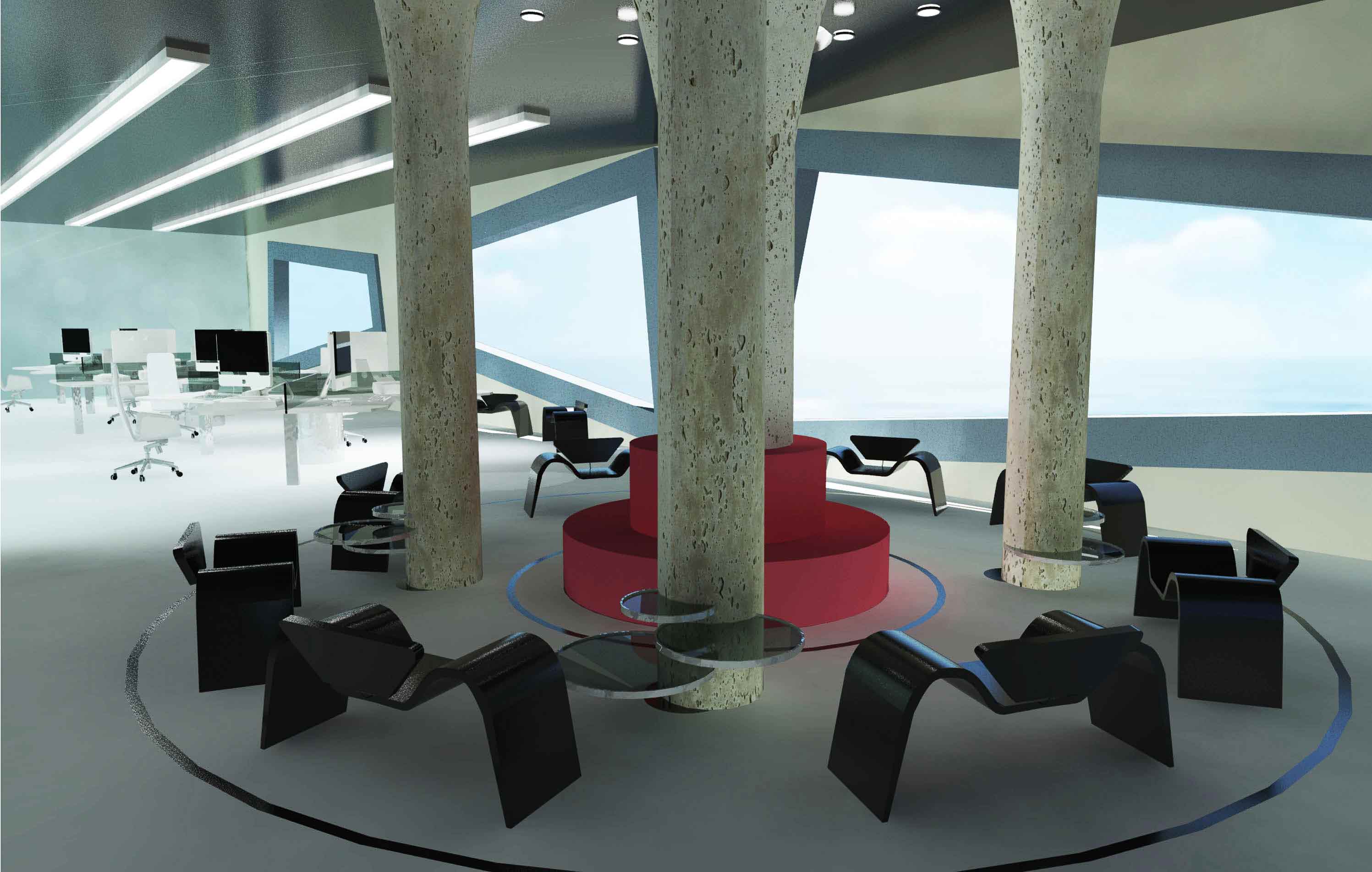 Edificio de oficnas para empresa de marketing