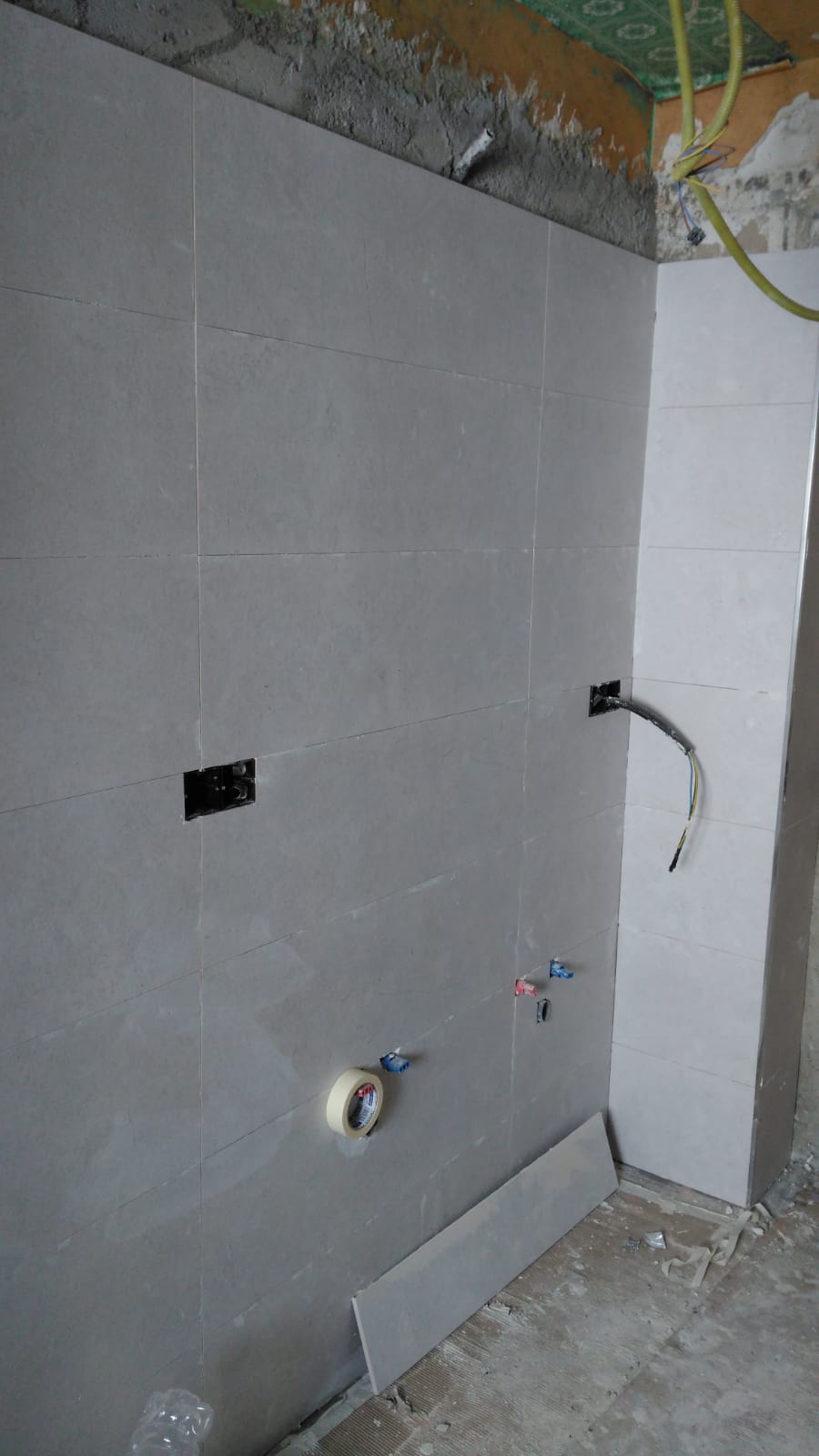 Colocación de azulejos