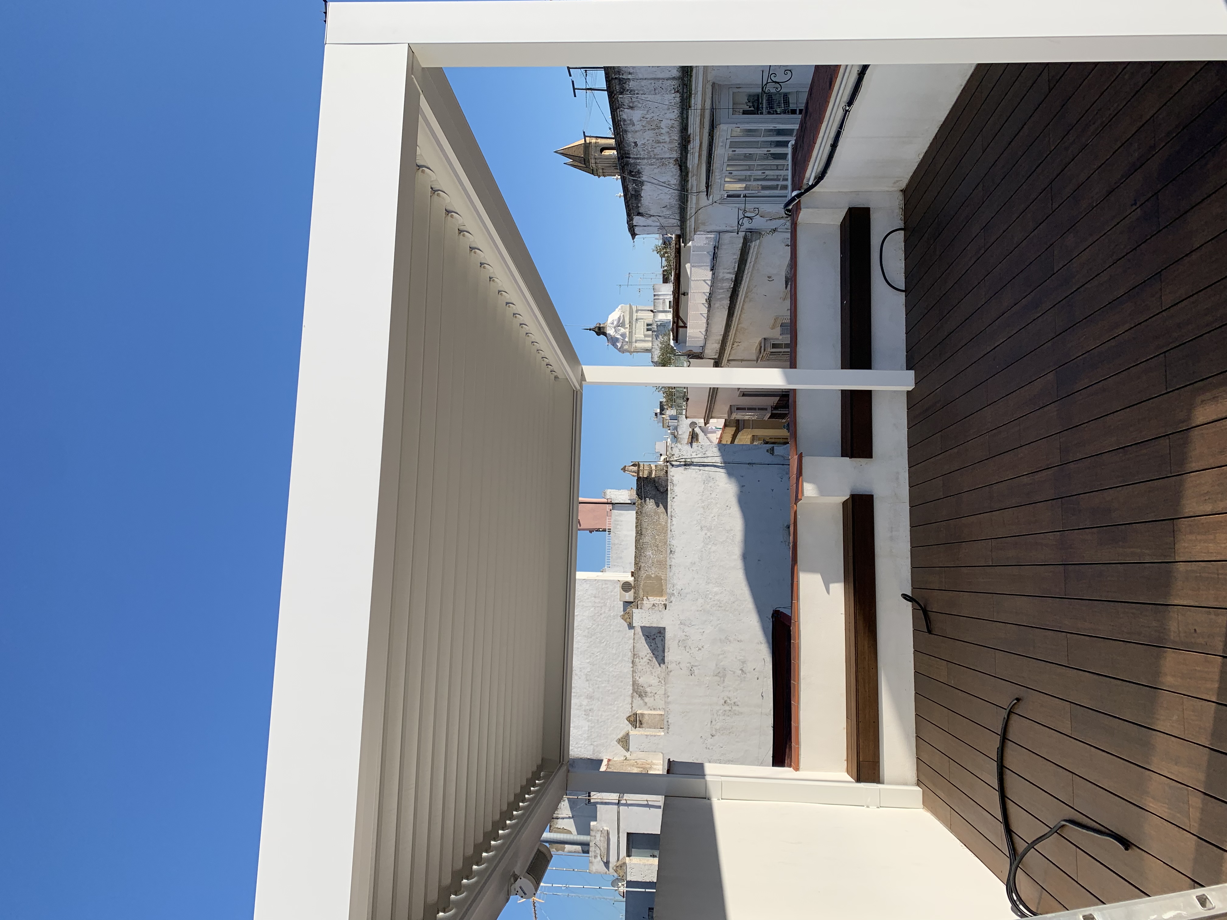 Pérgolas bioclimáticas