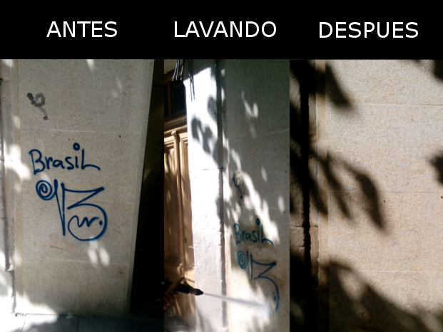 Eliminacion de grafitti