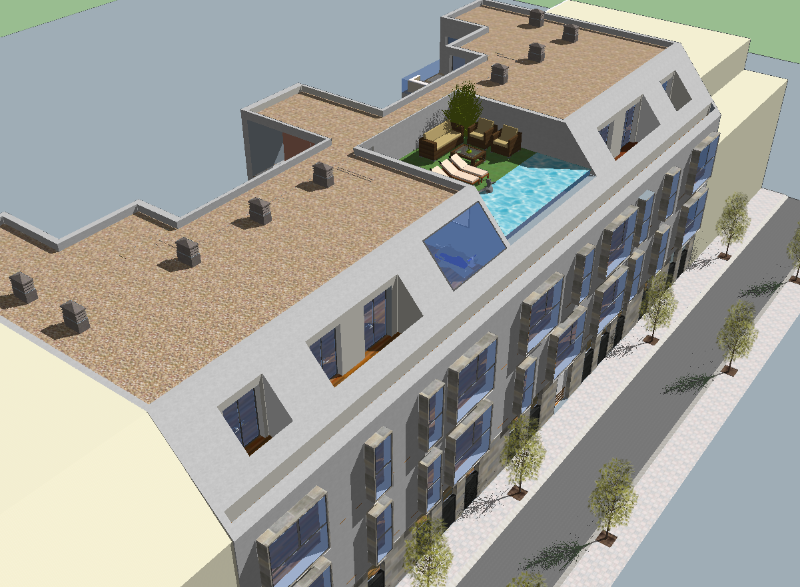 Proyecto y ejecución bloque viviendas en Costa del Sol