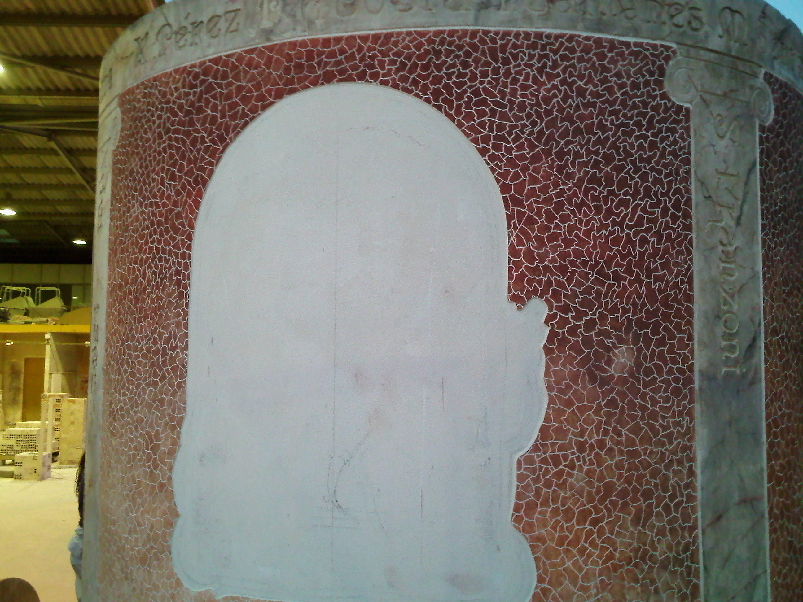 Esgrafiado para fresco