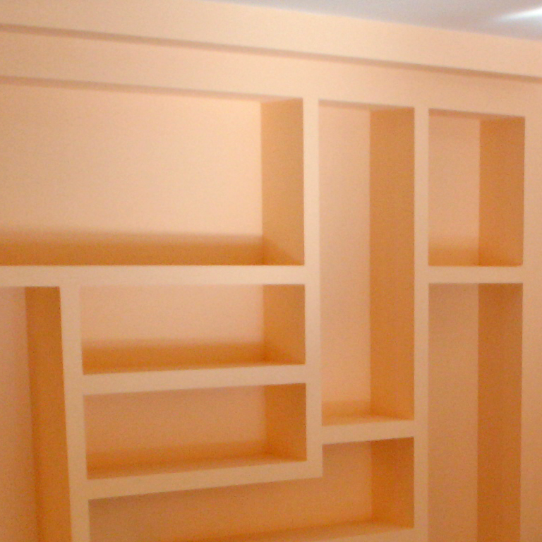 Estanterías de pladur