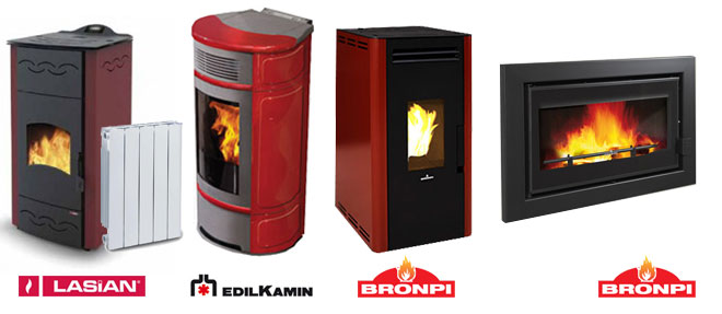 Estufas de leña y pellet