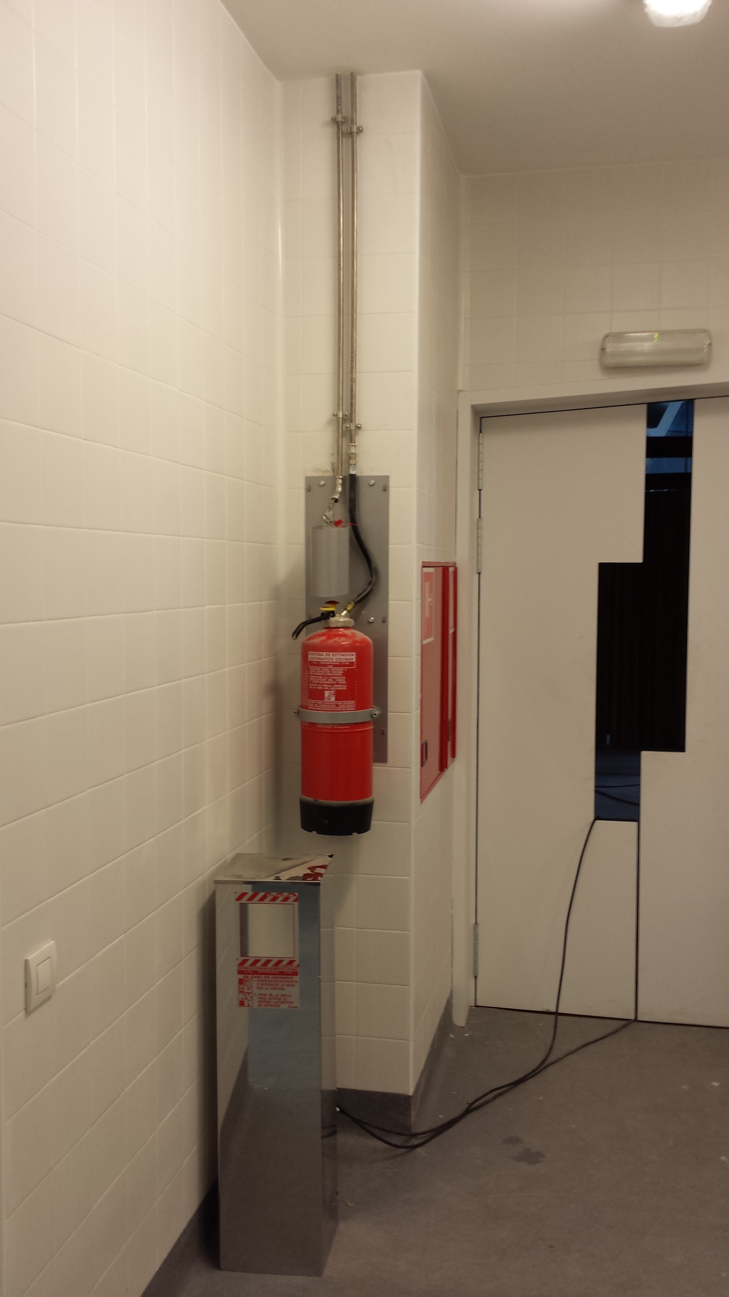 EXTINCION AUTOMATICA/MANUAL