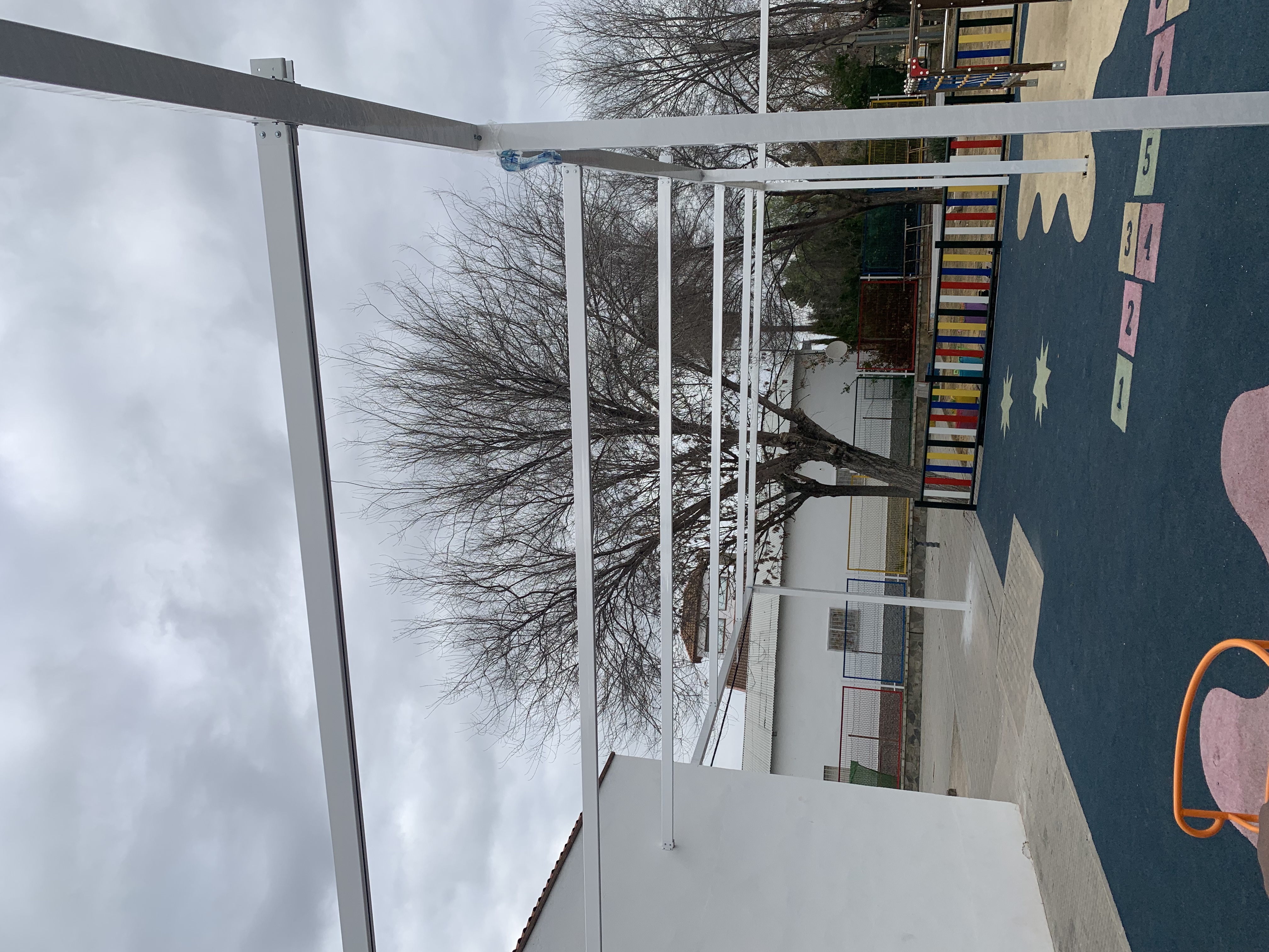 Estructura de aluminio 110 x 110