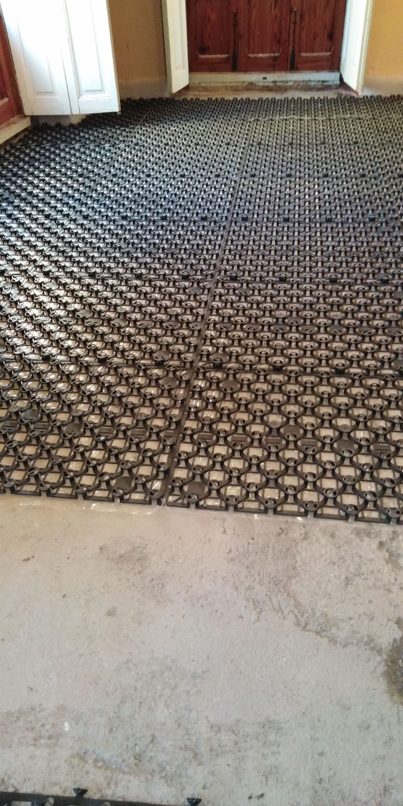 Instalación de suelo radiante