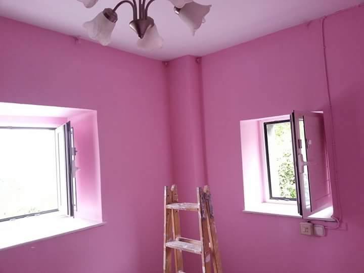 Pintura plástica interior