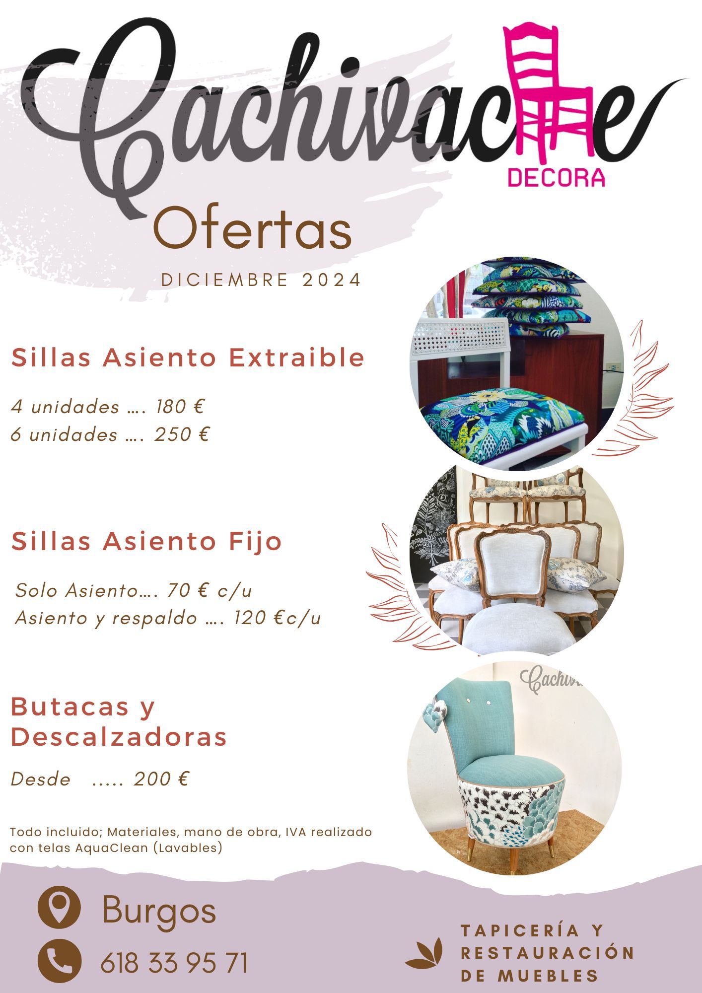 Ofertas en tapizados