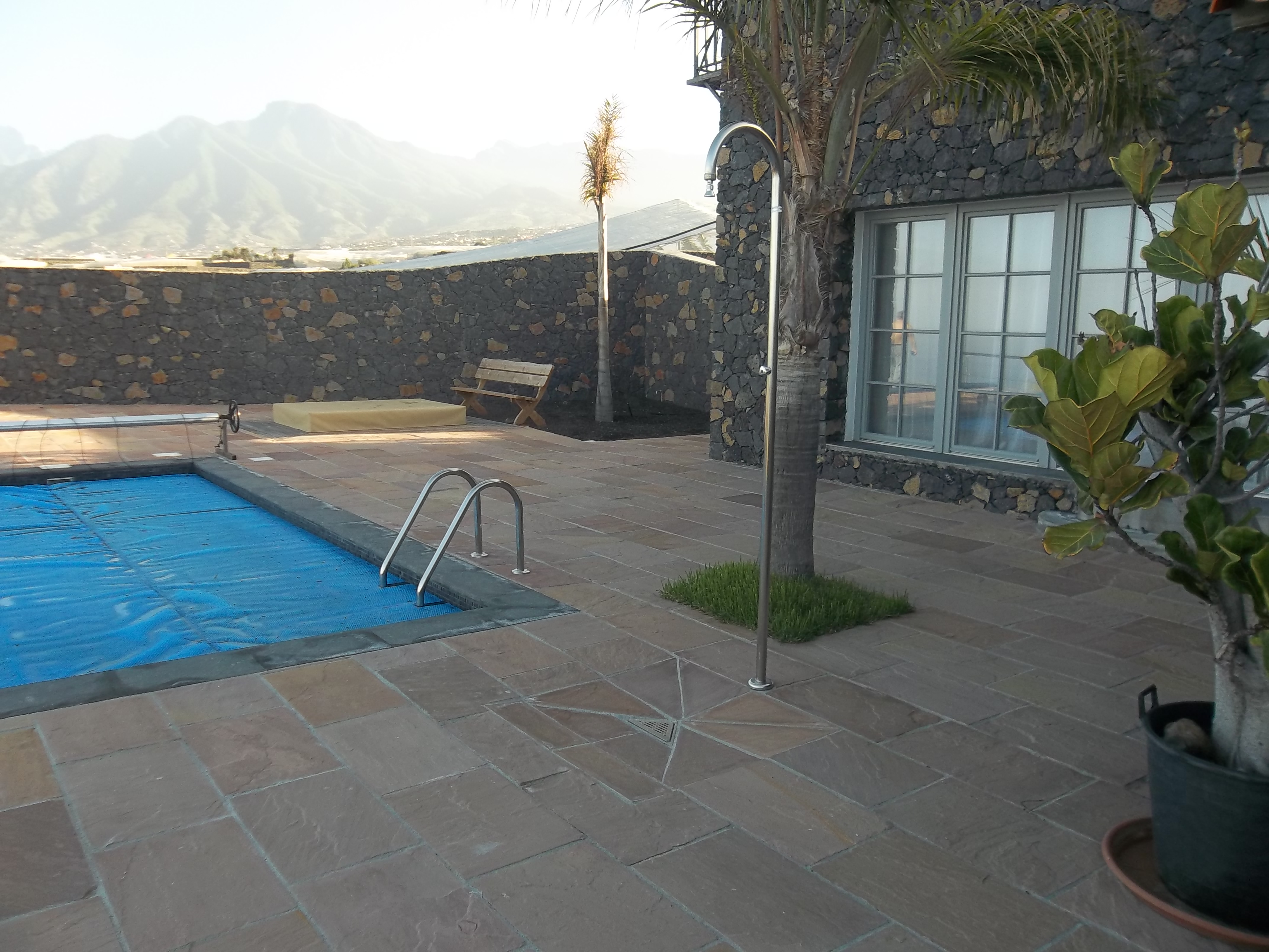 forrado y muro exterior