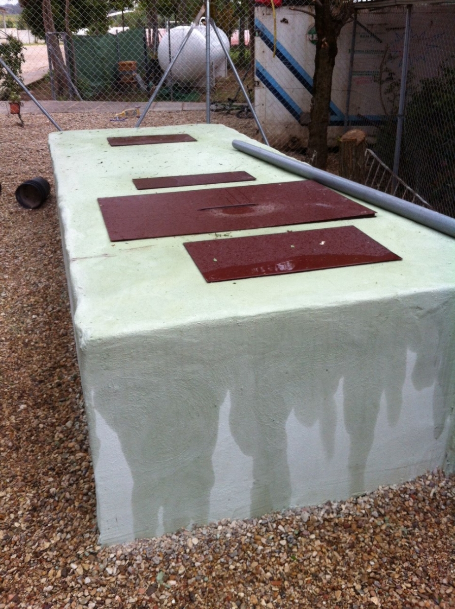 Fosa séptica con Filtro biológico