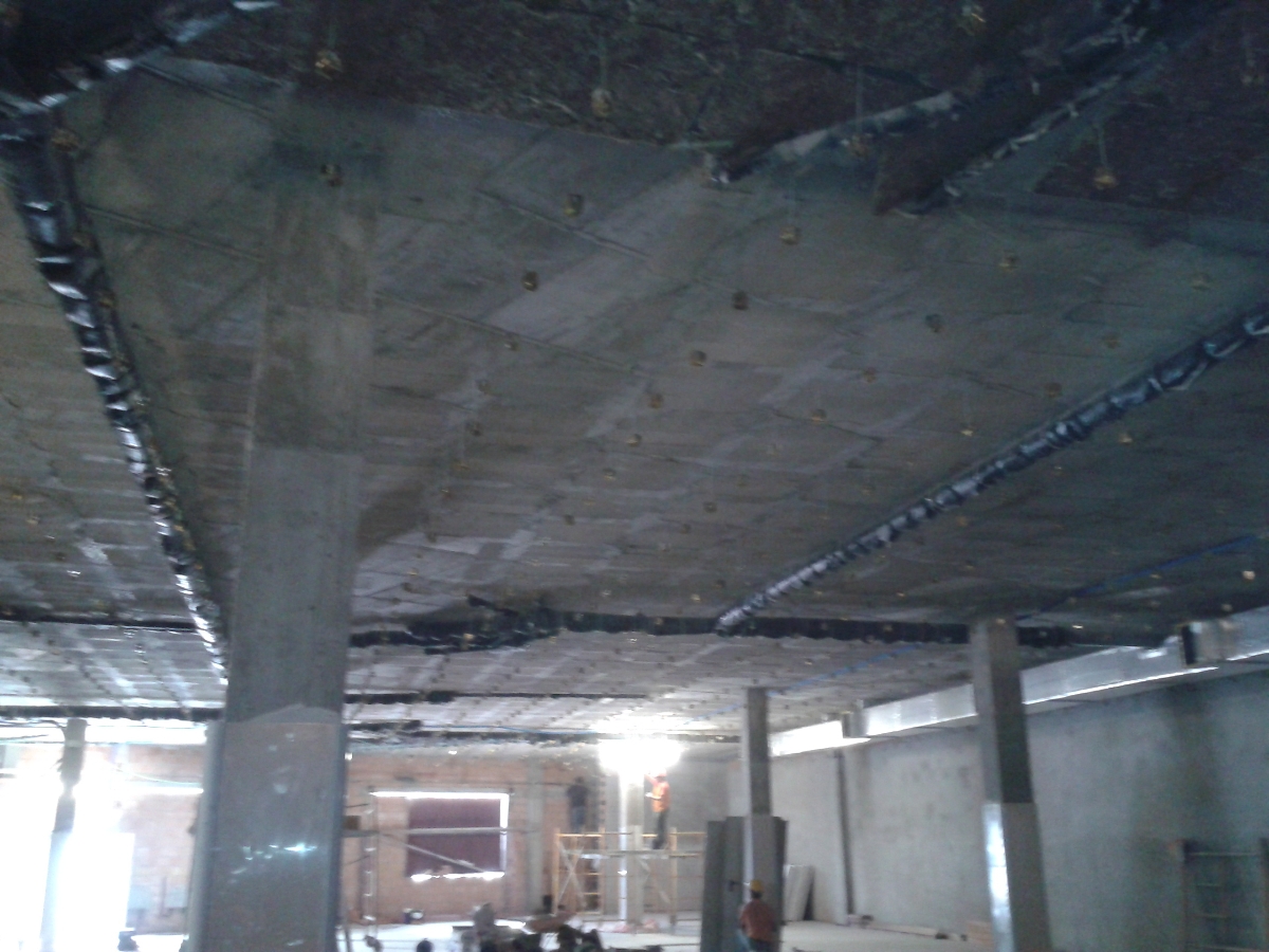 Insonorizacion supermercado DIA% en barbate