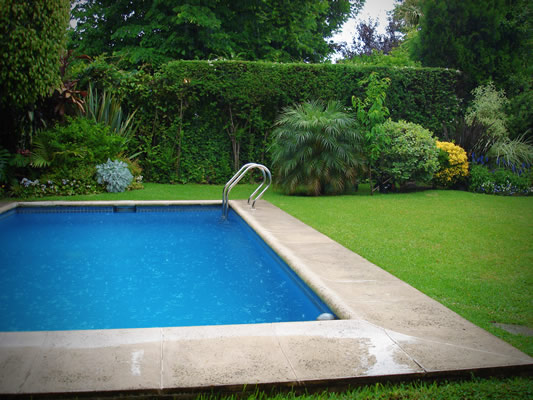 PISCINA Y JARDIN