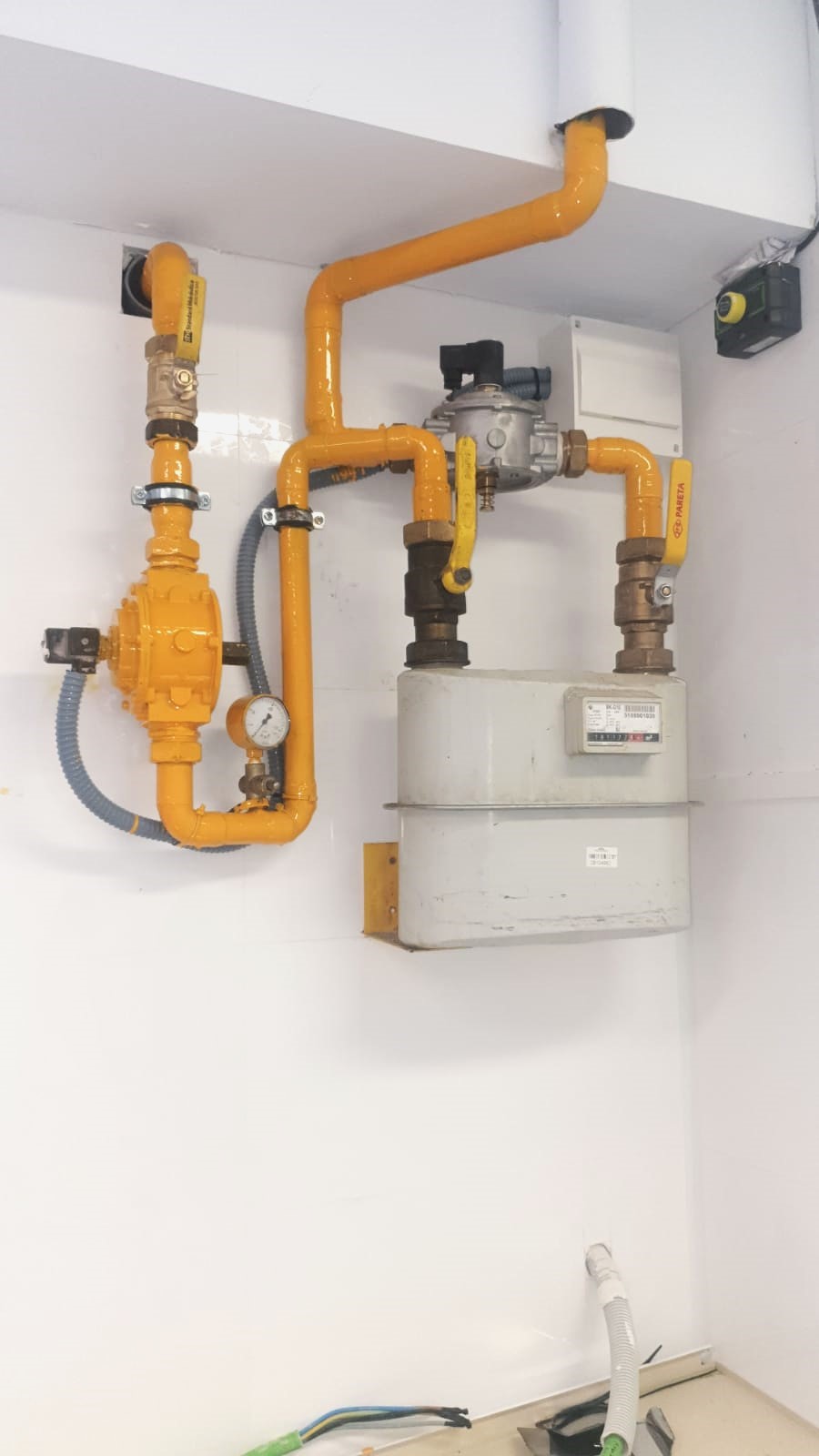 Armario contador Gas Natural