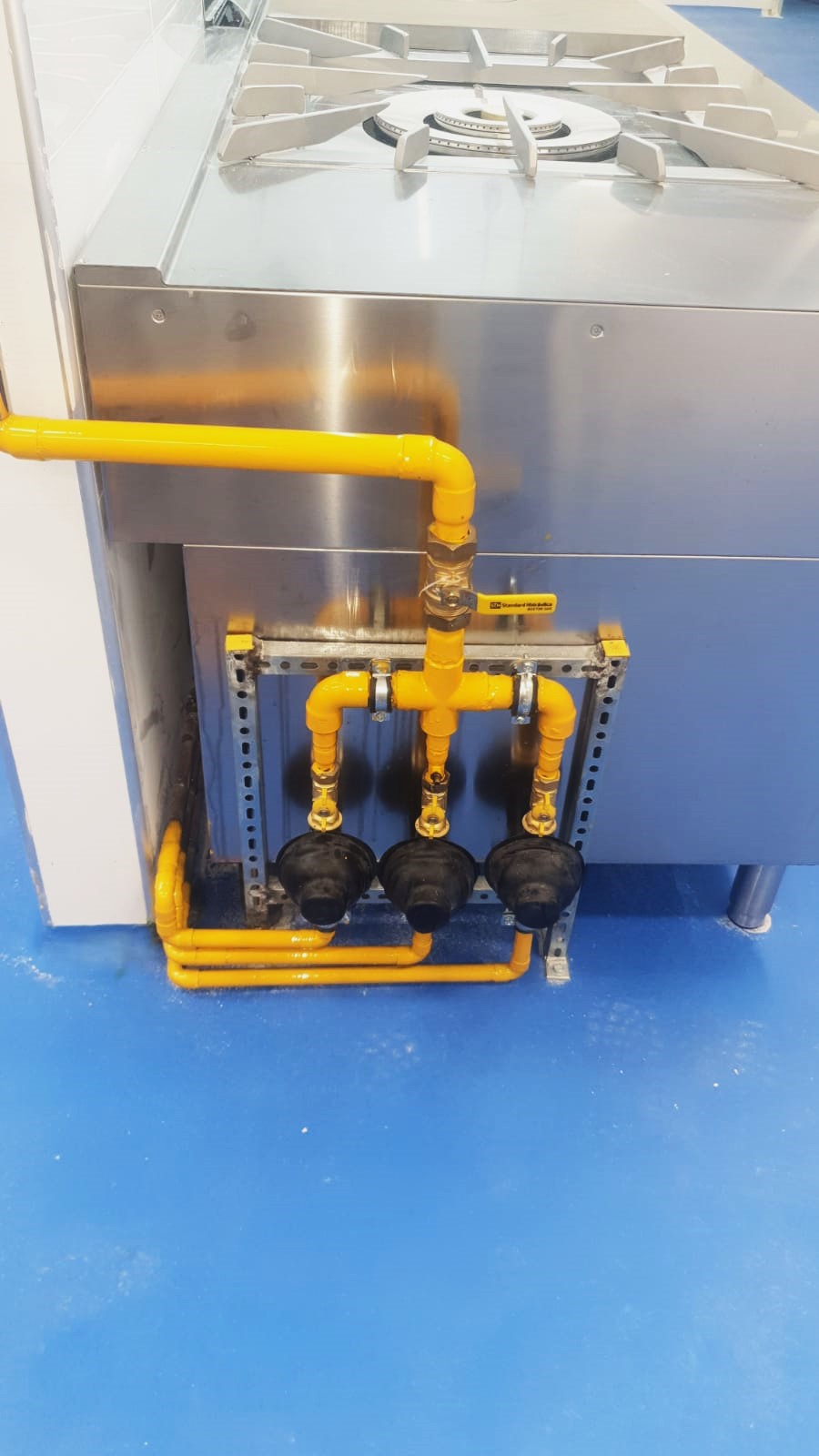 Colector regulación Gas Restaurante