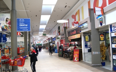 Construcción Cervecería Freiduría Serranita en CC San Pablo de Sevilla