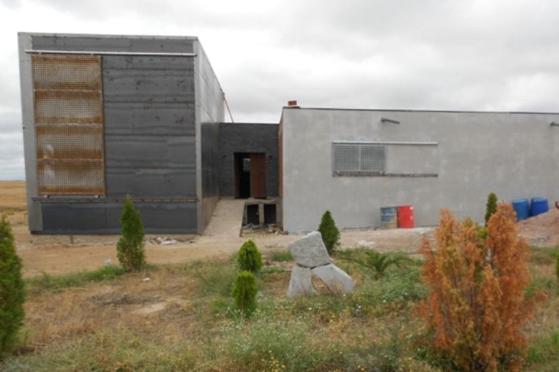 edificación minimalista