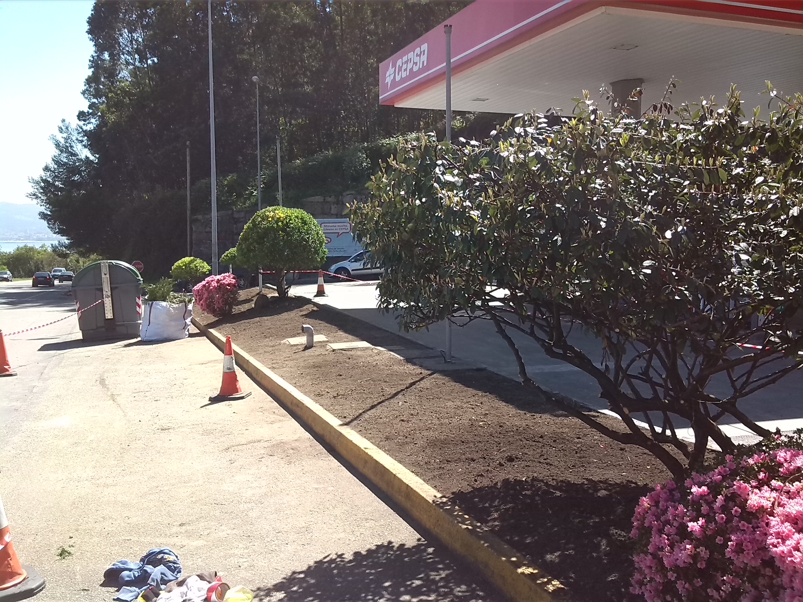 acondicionado de jardin