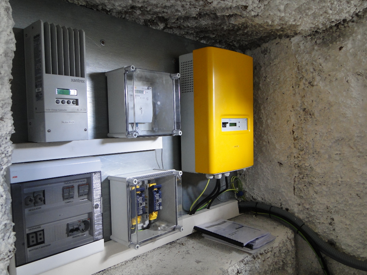 Fotovoltaica aislada para casa rural