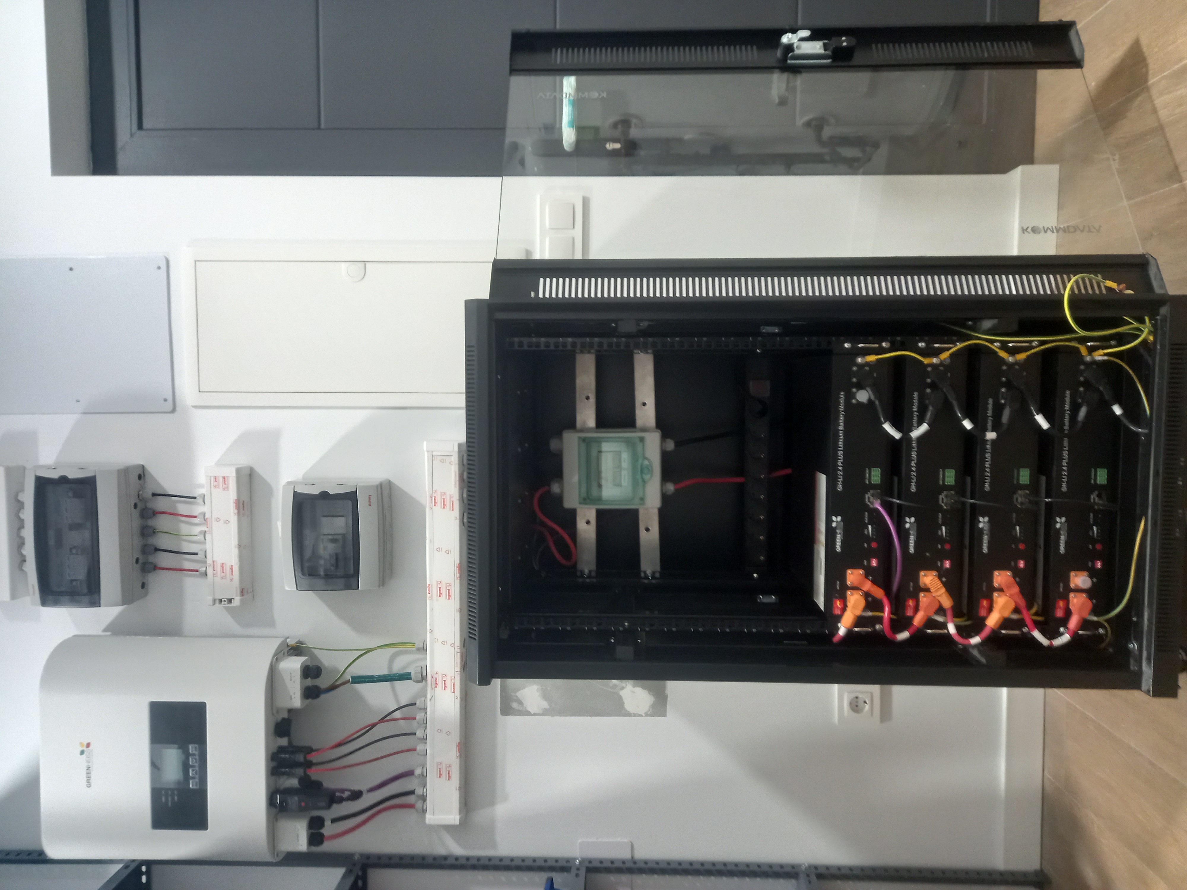 Cuadros de protección y baterías