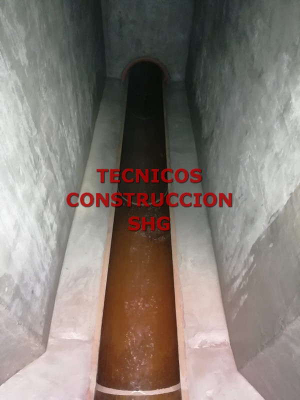 Galeria de saneamiento visitable madrid - Tecnicos Construccion SHG, Tecnicos