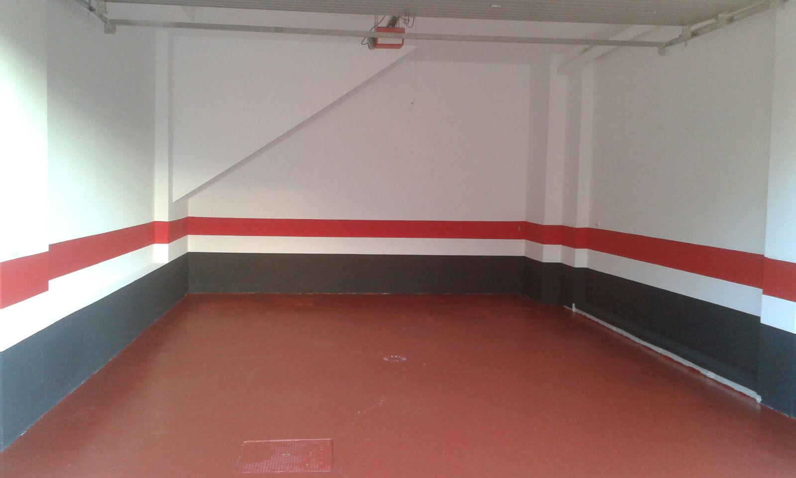 Pintado suelo garaje