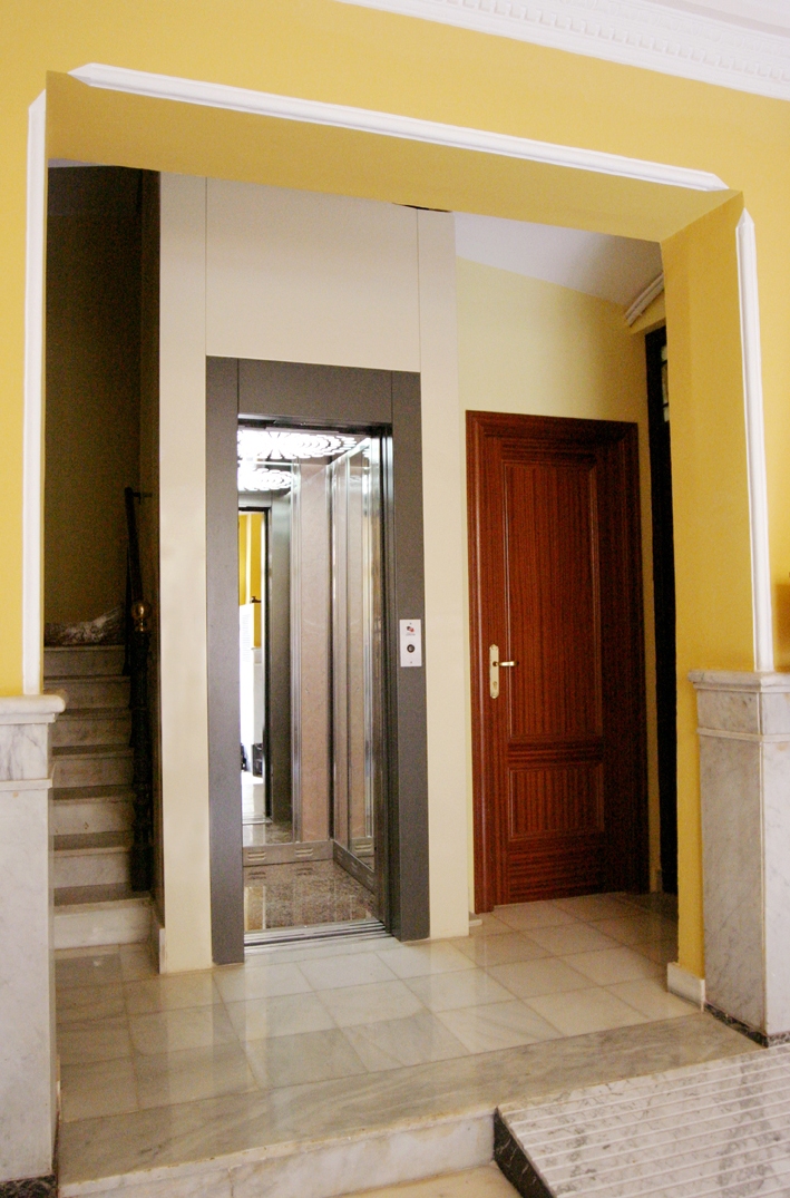 HUECO DE ESCALERA  EN OBRA