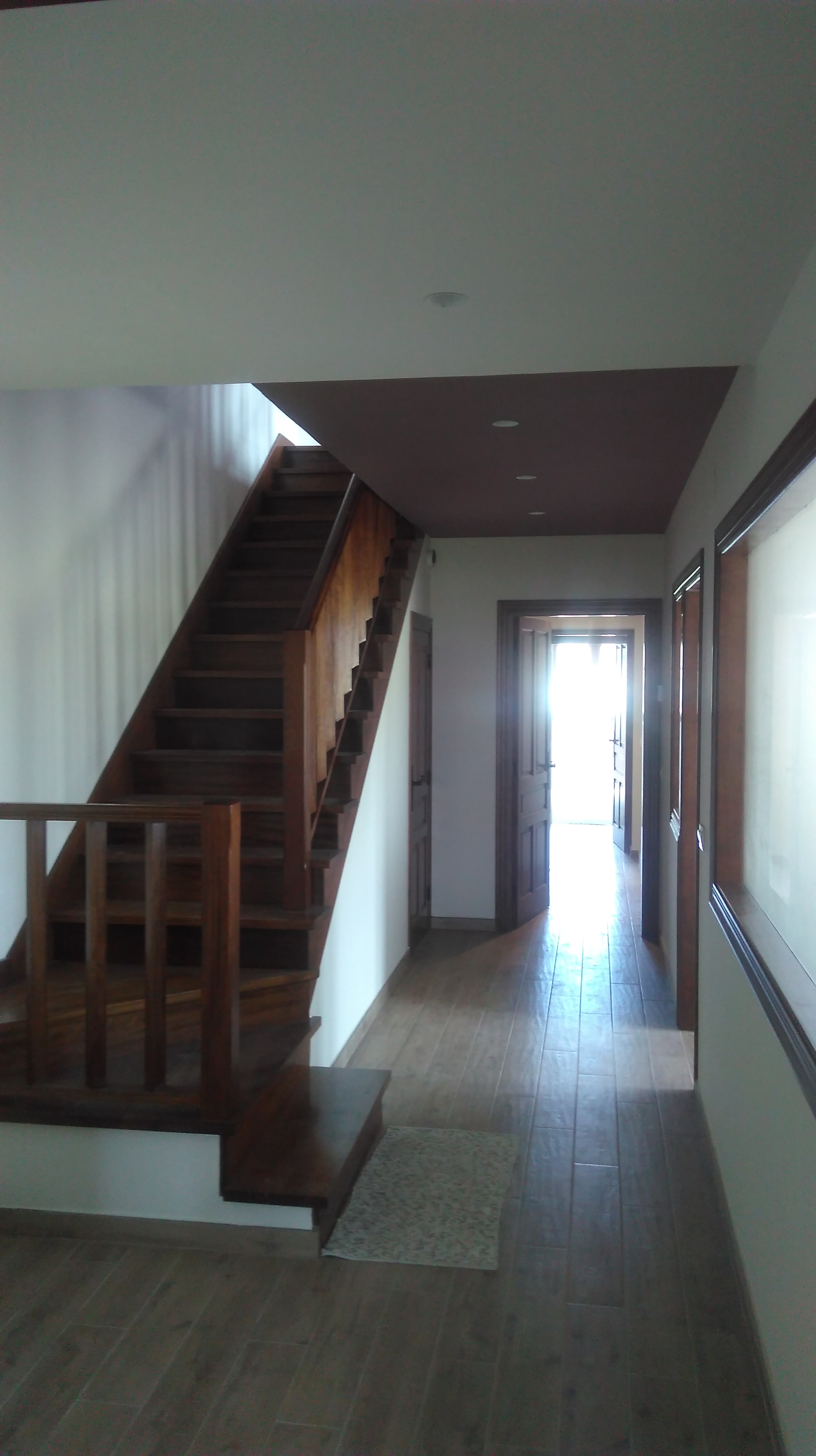 Pasio con una preciosa escalera