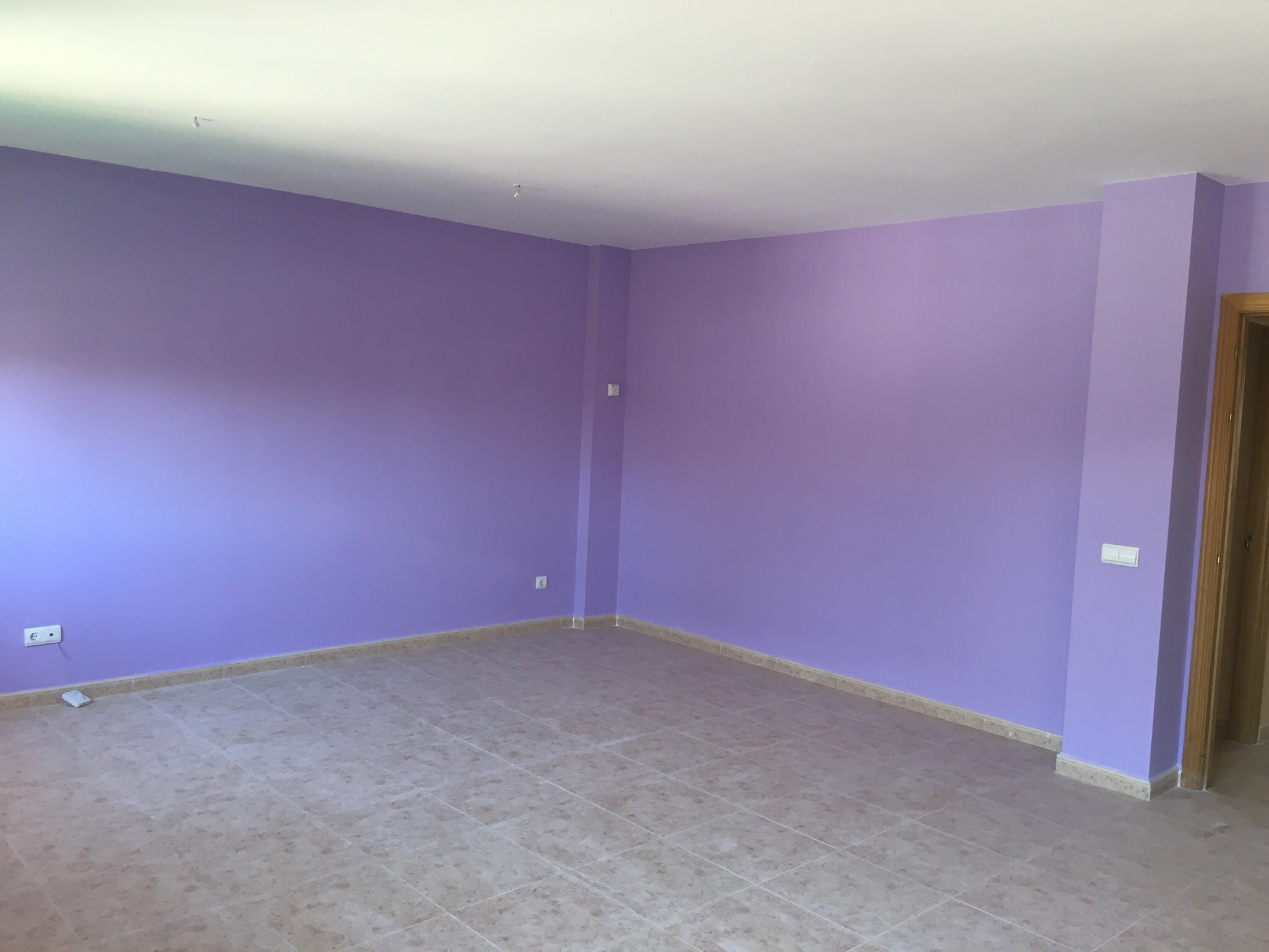 Alisado y pintura de salon 1