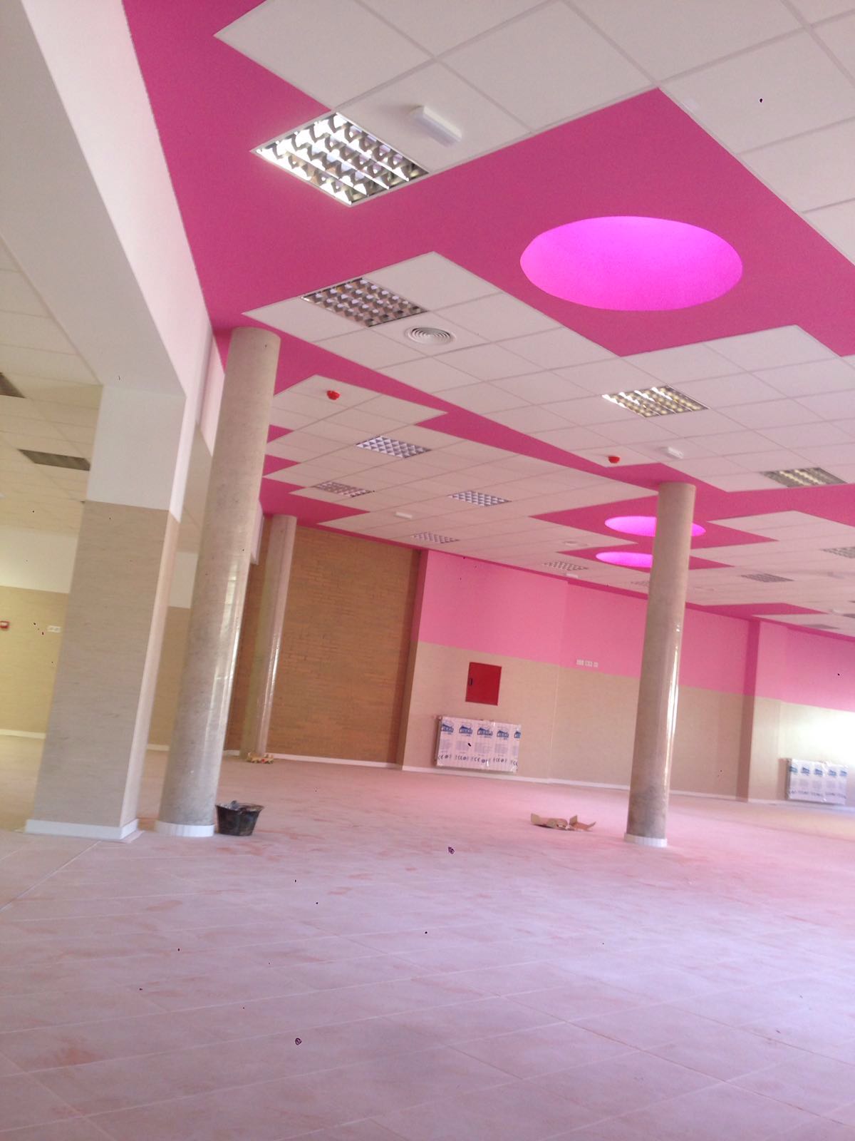 Techo registrables con faja perimetral