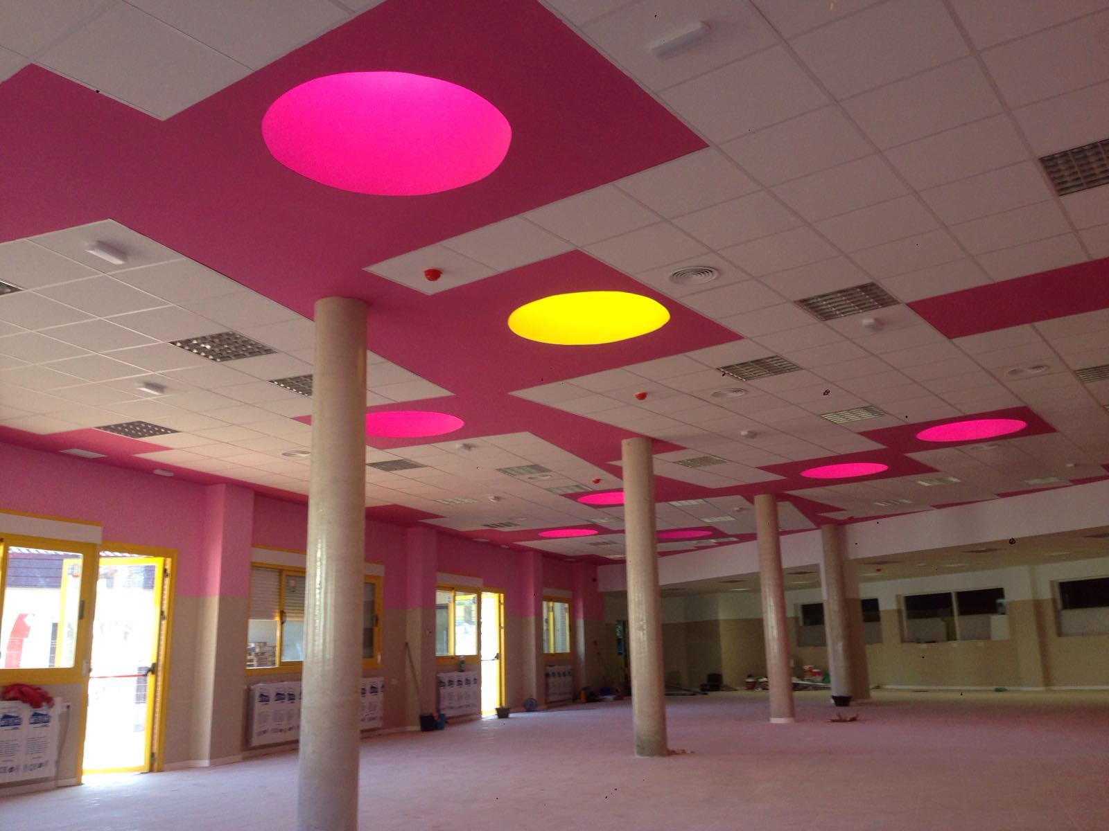 Techos registrable con faja perimetral