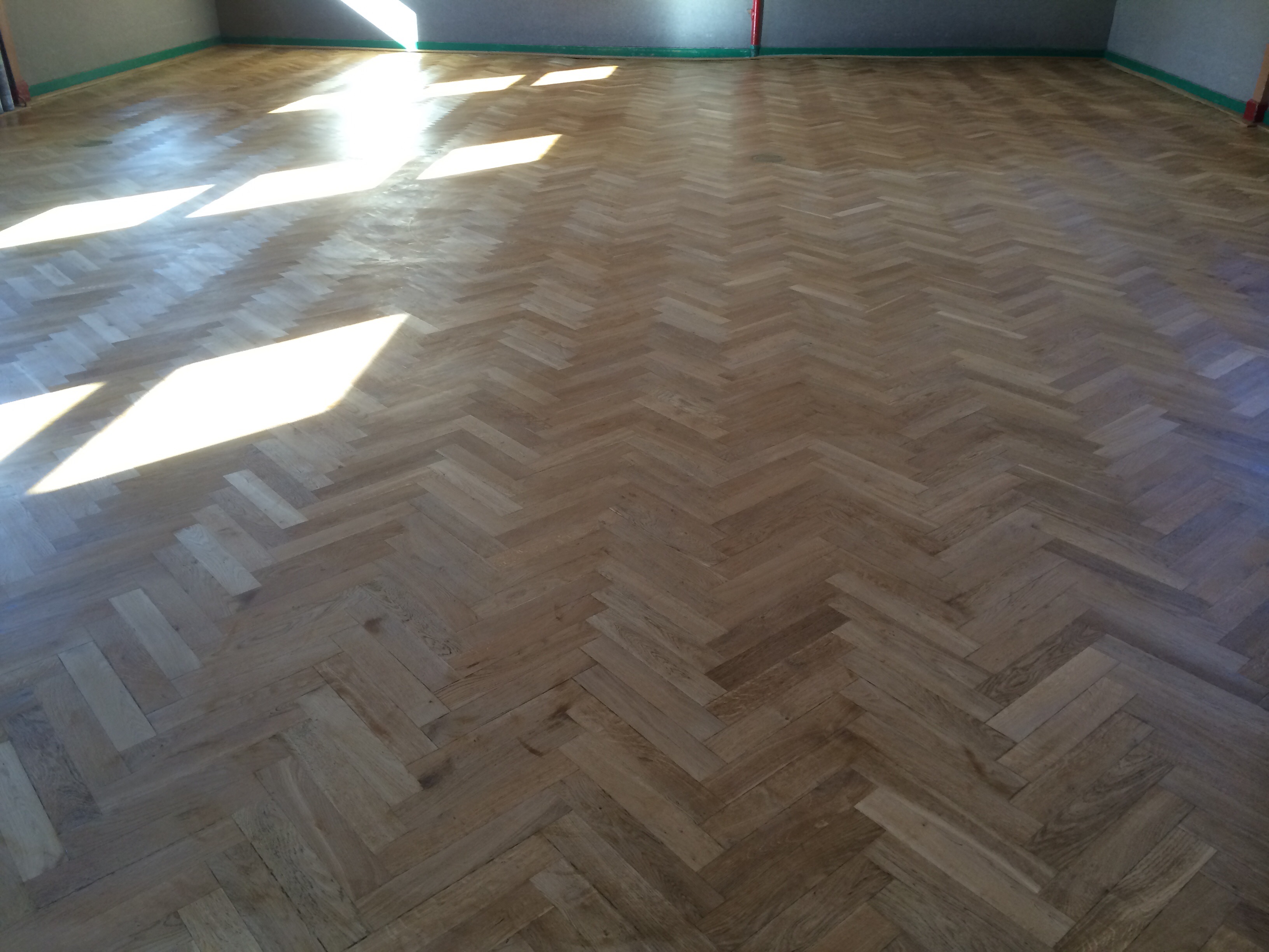 Restauración pabellón de deportes