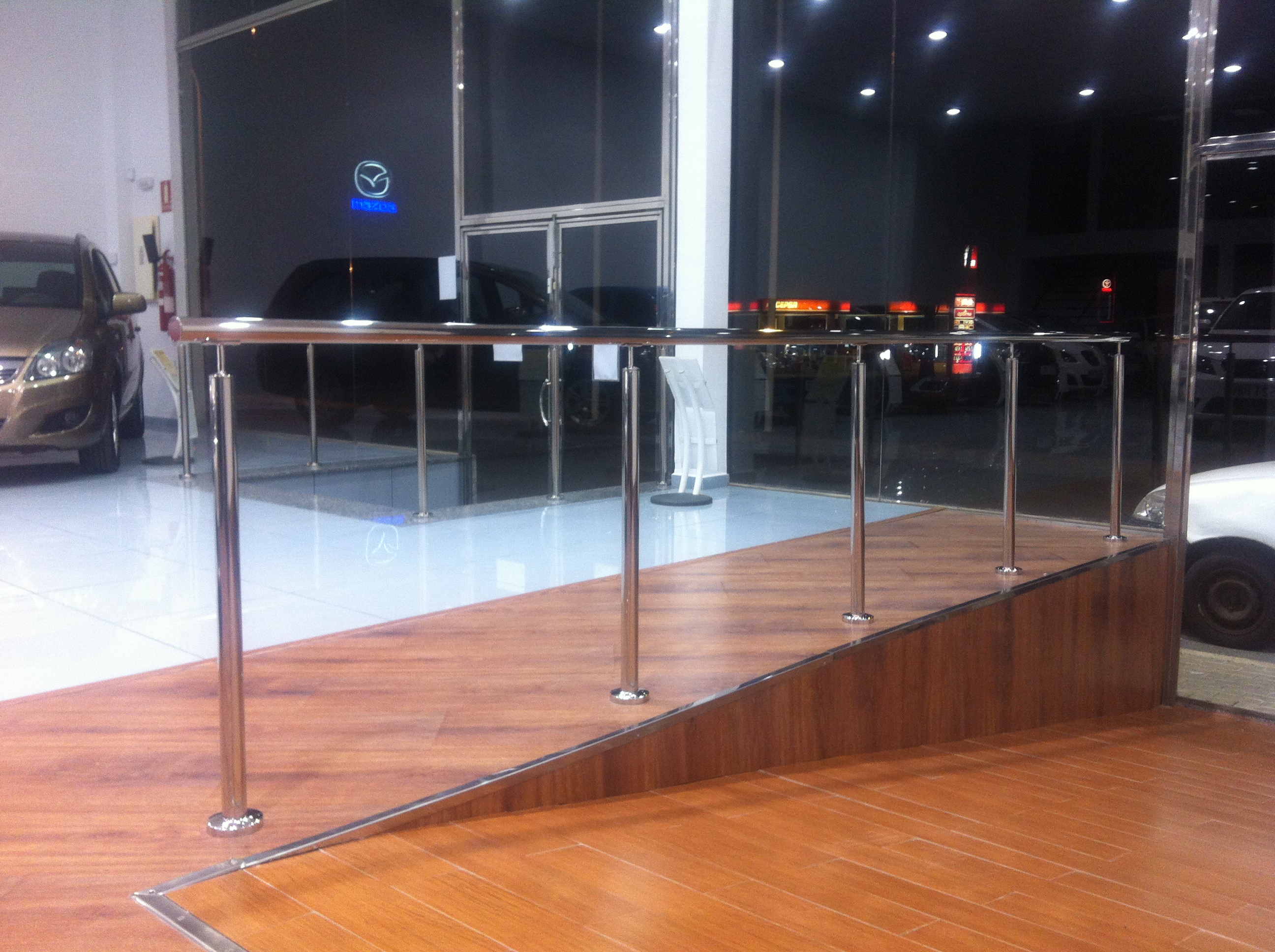 BARANDILLA EN ACERO INOXIDABLE