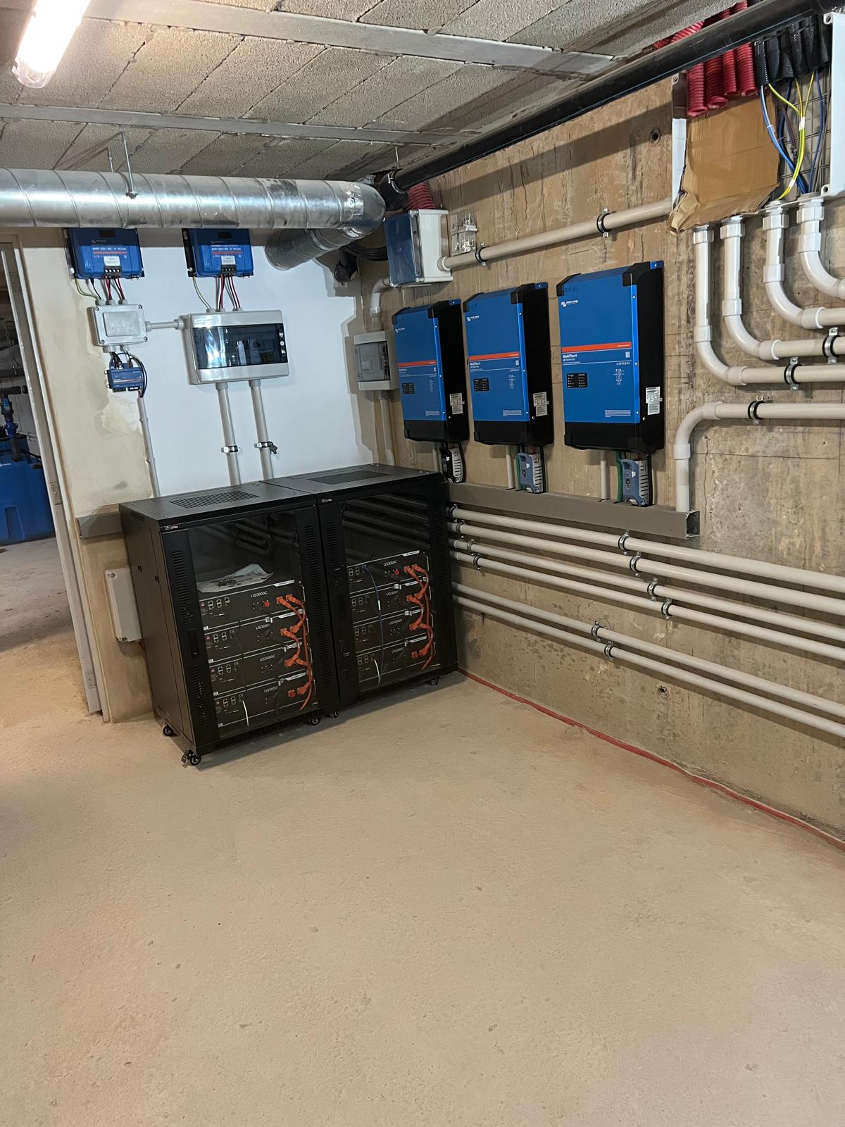 Instalación en superficie