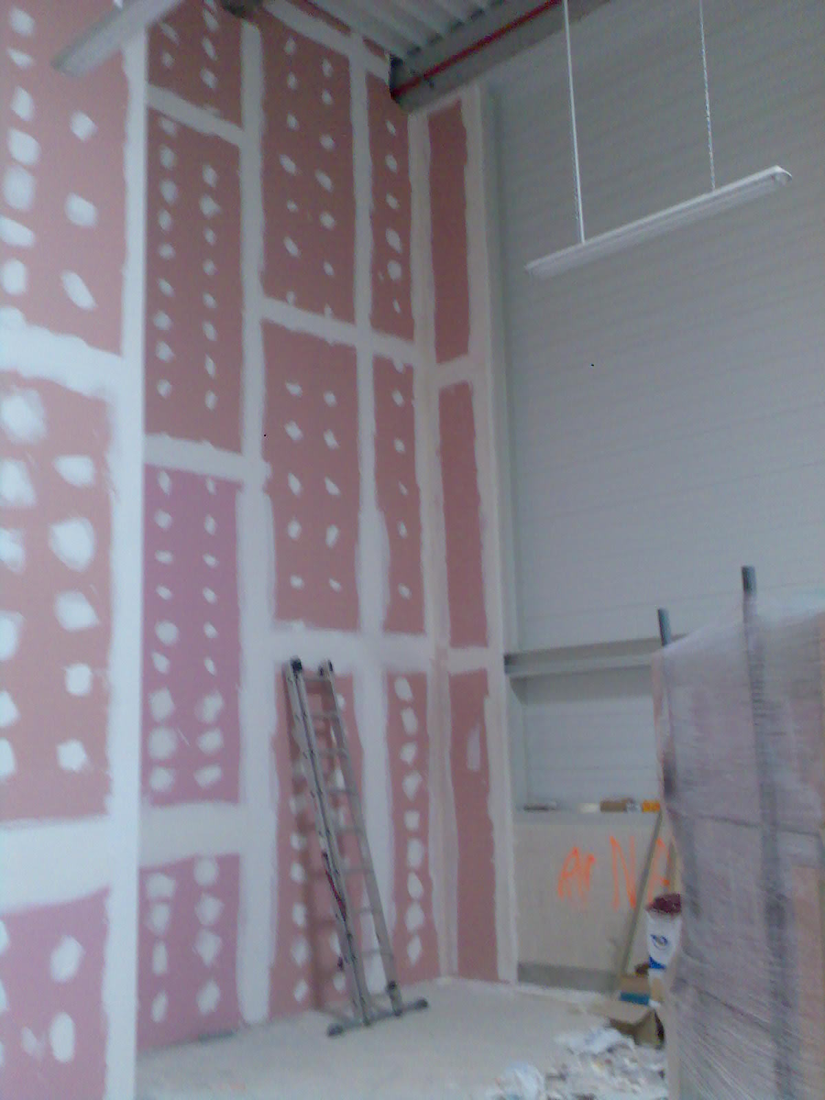 Tabiques grandes alturas